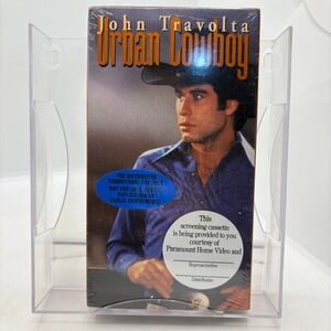 Urban Cowboy VHS John Travolta Paramount Promotional Screening Cassette Sealed